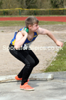 Shot putt, 2021 NECAA Open Graded Meeting, Morpeth. Photo: David T. Hewitson/Sports for All Pics